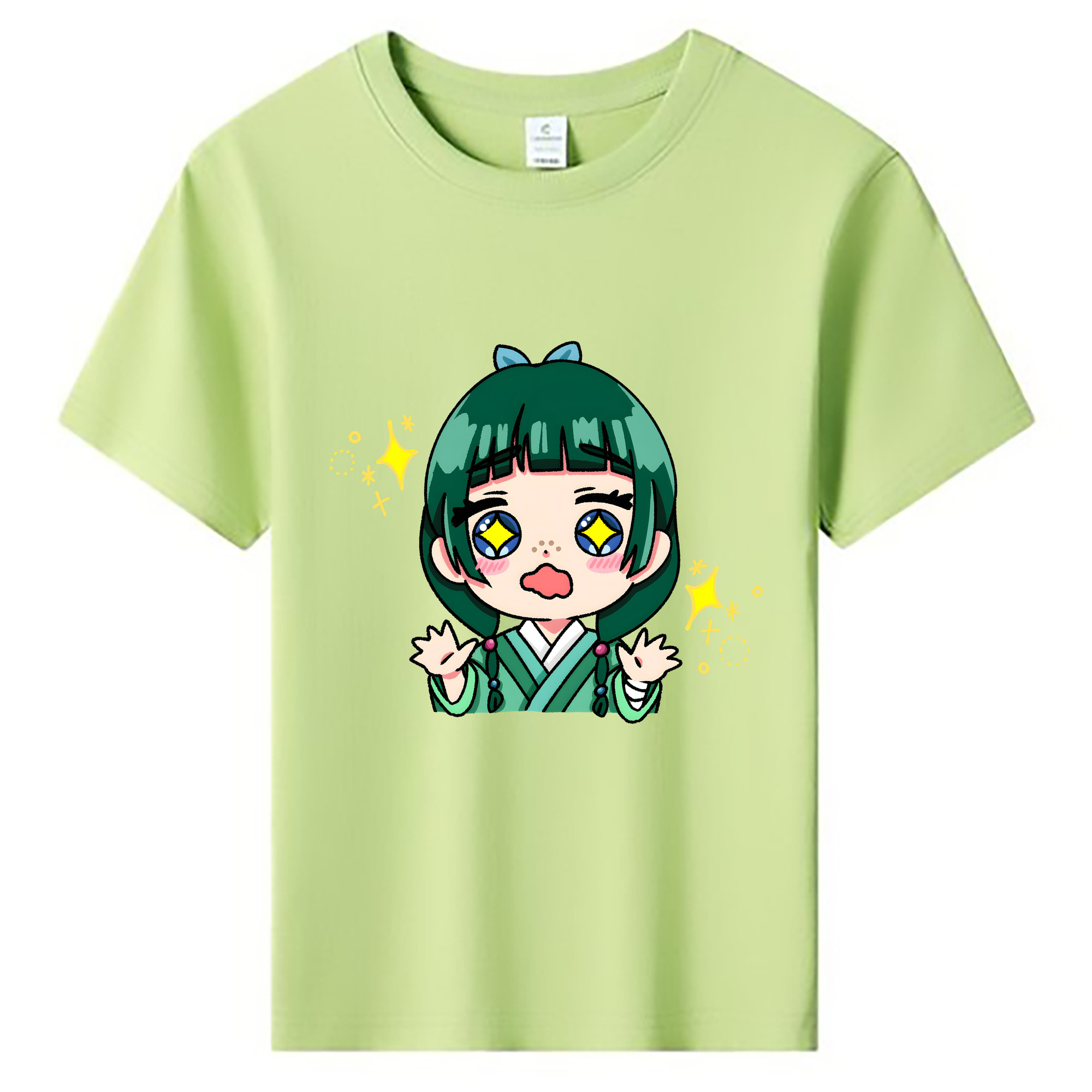 （画像用） 薬屋のひとりごと The Apothecary Diaries 綿100％キッズTシャツ（フロントプリント）